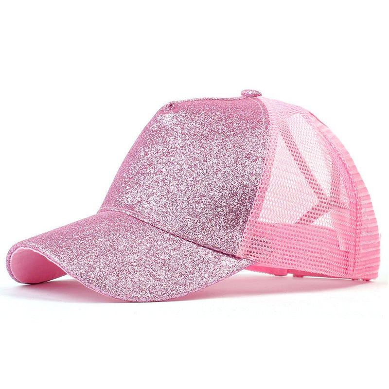 Sterling Ponytail Snapback™ Baseball Cap Cotton Open Back