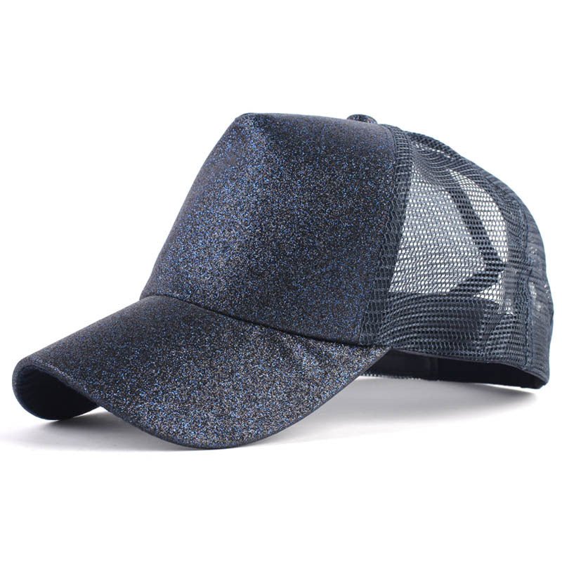 Sterling Ponytail Snapback™ Baseball Cap Cotton Open Back