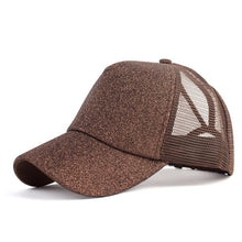 Sterling Ponytail Snapback™ Baseball Cap Cotton Open Back