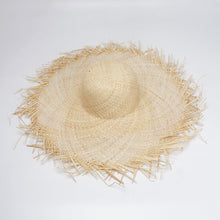 Sterling Beach Straw Hat™ Wide Brim Raffia Textured Weave