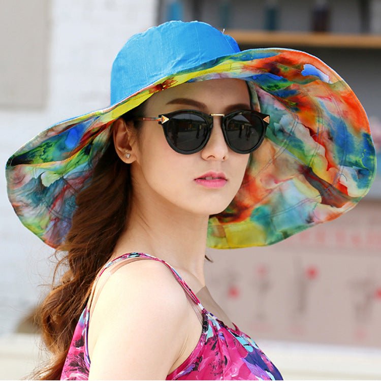 Sterling™ Solara Wide Brim Foldable Floral Sun Hat