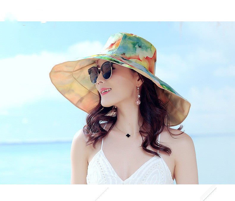 Sterling™ Solara Wide Brim Foldable Floral Sun Hat