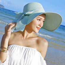 Sterling Beach Sun™ Protection Straw Hat For Women Classic Wide Brim