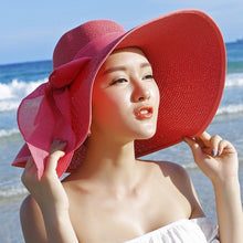 Sterling Beach Sun™ Protection Straw Hat For Women Classic Wide Brim