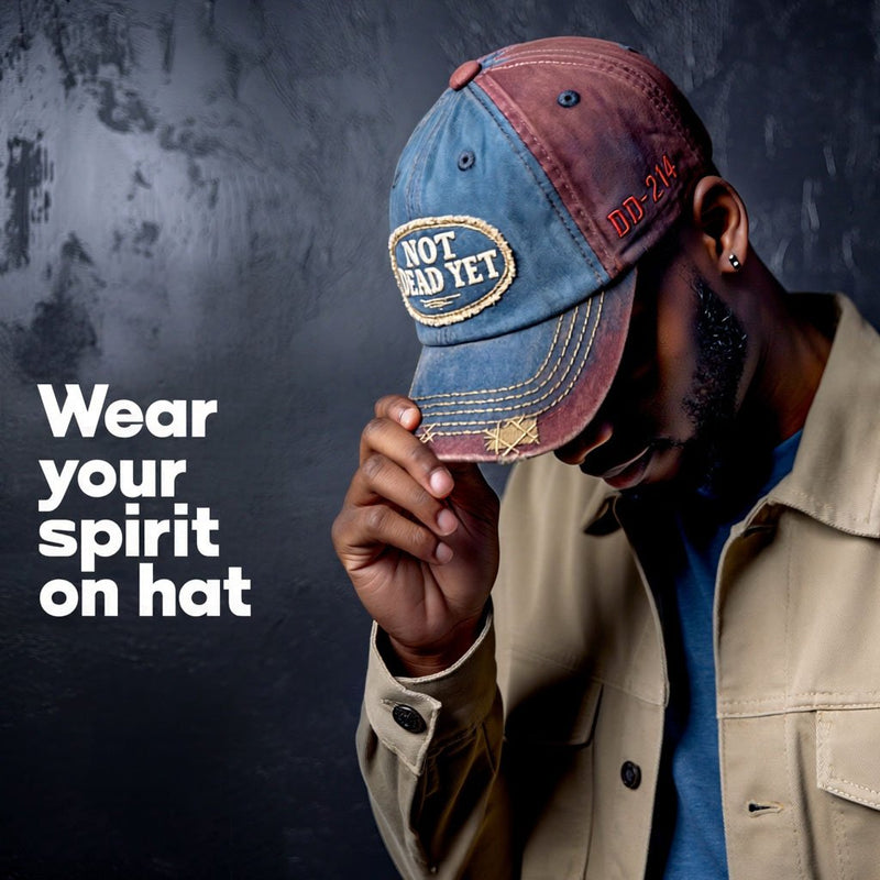 Sterling NOT DEAD YET™ Vintage Washed Baseball Cap Graphic