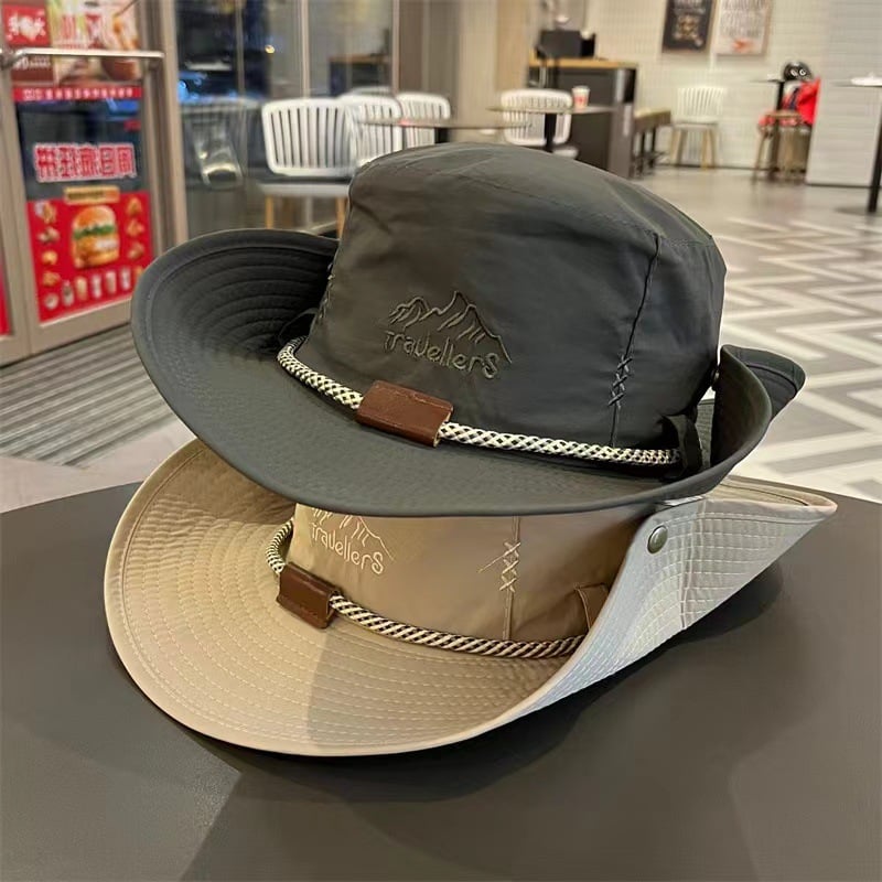Sterling TrailShade™ Wide Brim Outdoor Sun Hat Cord Detail