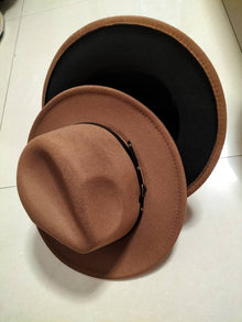 Sterling Aurelia™ Color-Trim Wool-Felt Fedora