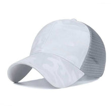 Sterling Ponytail Baseball Cap™ Curved Brim Mesh Back Opening