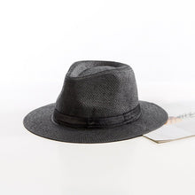 Sterling Casual Jazz Beach™ Straw Hat Fedora Paper Straw Woven Band