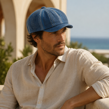 Sterling Etienne Denim Cap™ Cotton Driver Shape Adjustable Strap