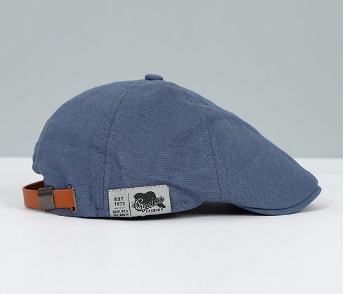 Sterling Japanese Retro™ Patchwork Beret Cotton Forward Cap