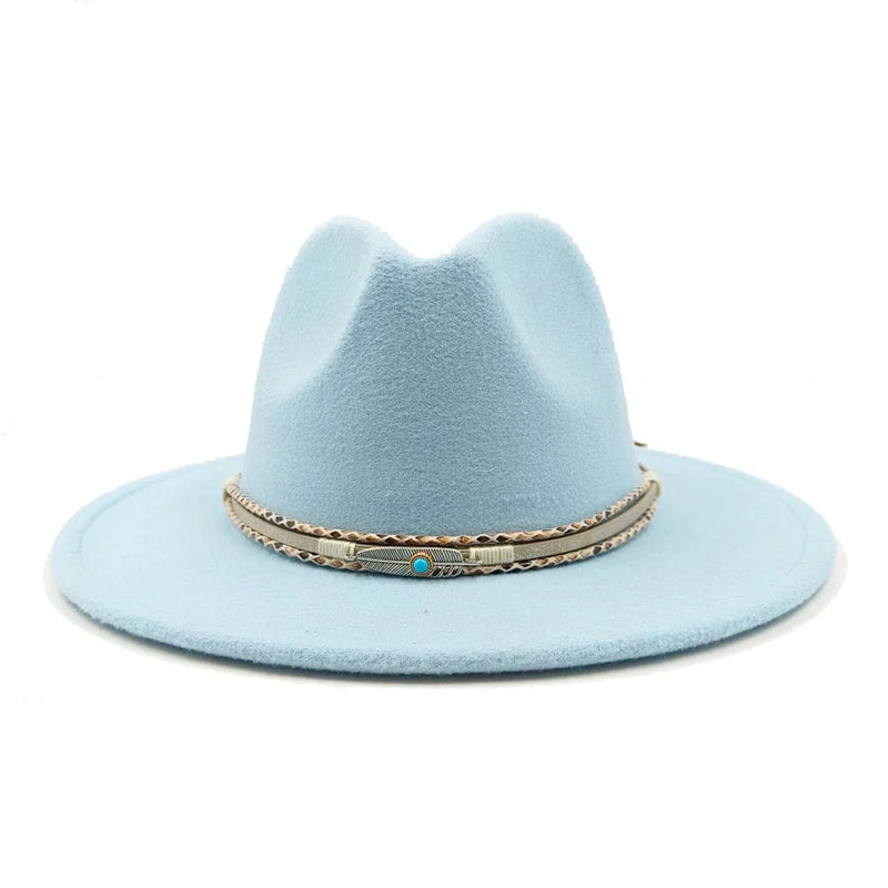 Sterling Women's Country Hat™ Wide Brim Cotton Feather Band