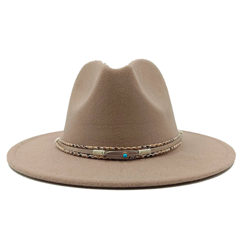 Sterling Women's Country Hat™ Wide Brim Cotton Feather Band