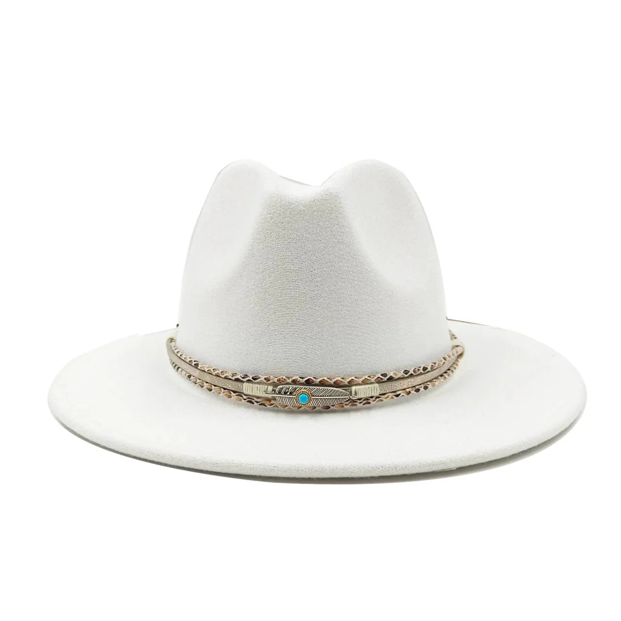Sterling Women's Country Hat™ Wide Brim Cotton Feather Band