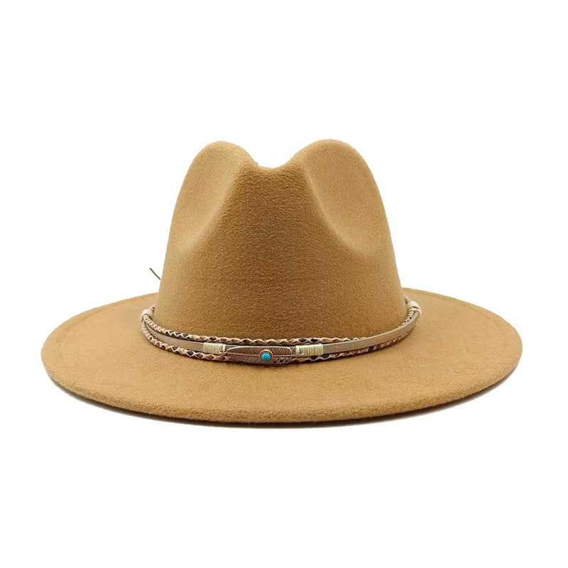 Sterling Women's Country Hat™ Wide Brim Cotton Feather Band