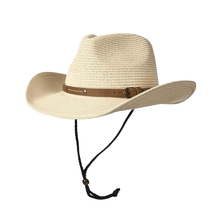 Sterling Country Hat™ Cowboy Papyrus Straw Leather Band