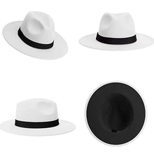 Sterling White Cowboy Hat™ Wide Brim Felt Contrast Band