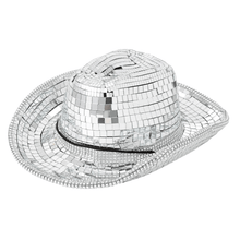 Sterling Disco Cowboy Hat™ Western Organic Glass Mirror Finish