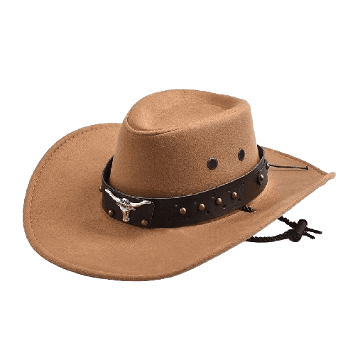 Sterling Cowboy Hat™ Western Felt Wide Brim Studded Band