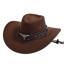Sterling Cowboy Hat™ Western Felt Wide Brim Studded Band