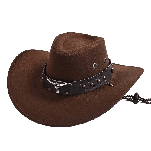 Sterling Cowboy Hat™ Western Felt Wide Brim Studded Band