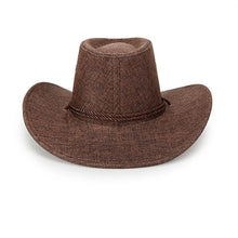Sterling Cowboy Hat™ Wide Brim Linen Tie Strap
