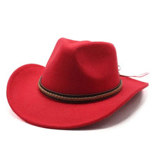 Sterling Red Cowboy Hat™ Western Cotton Blend Braided Band