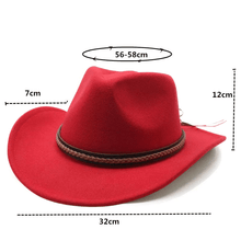 Sterling Red Cowboy Hat™ Western Cotton Blend Braided Band