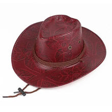 Sterling Western Style Hat™ Wide Brim Faux Leather Rope Band