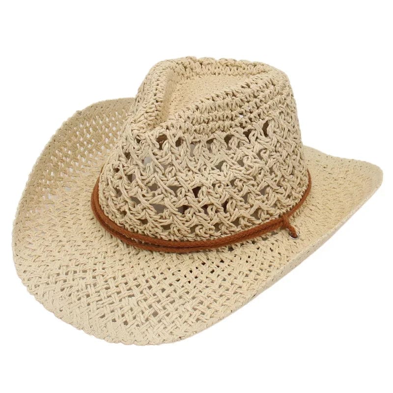 Sterling Women's Straw Western Hat™ Wide Brim Open Weave Cord Band