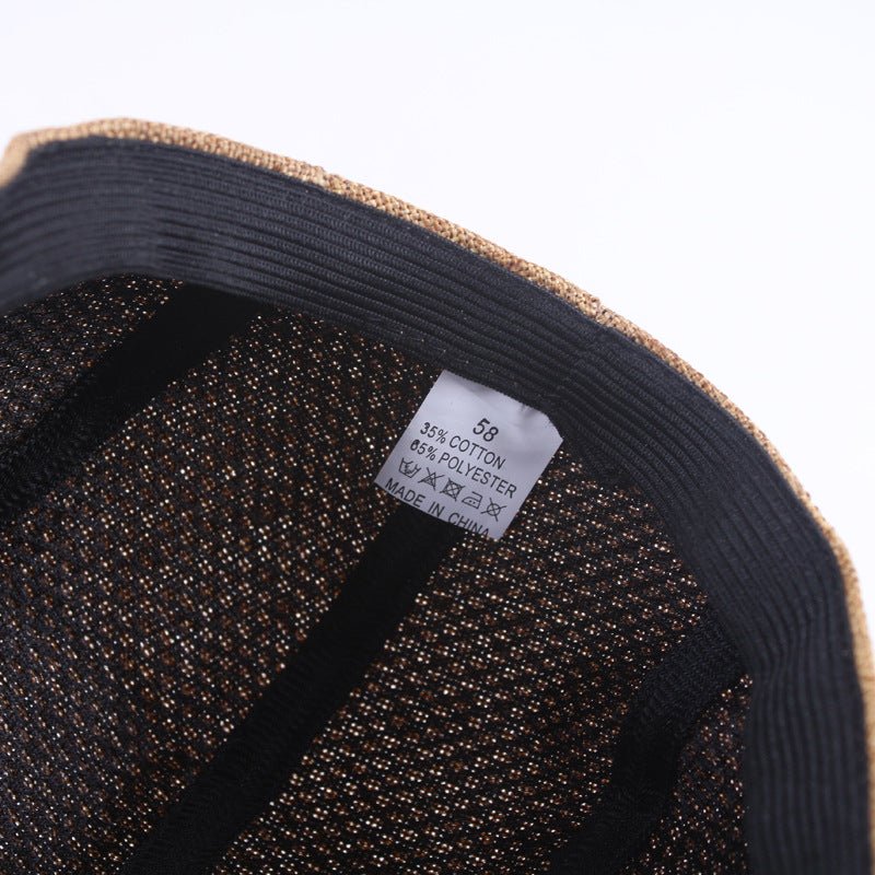 Sterling Cheesecutter Flat™ Cap Cotton Linen Adjustable Back