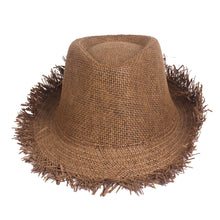 Sterling Old Straw™ Top Hat Woven Straw Black Band