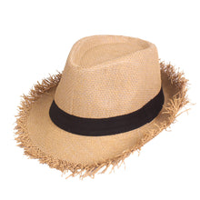 Sterling Old Straw™ Top Hat Woven Straw Black Band