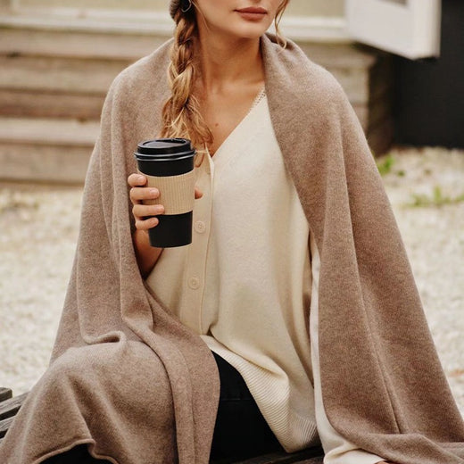 Sterling Caelum™ Cashmere Knit Scarf