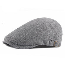 Sterling Classic British Flat Cap™ Wool Blend Herringbone Crown