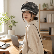 Sterling Washed Cotton Newsboy Cap™