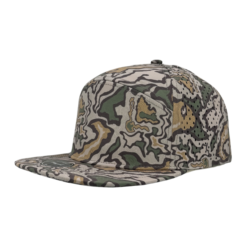 Sterling Zapped Headwear™ Osprey 7 Panel Perforated Cap Fabric
