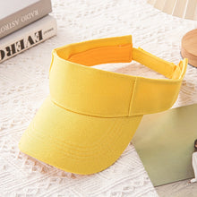 Sterling Open Top Sunshade Cap™ Curved Woven Fabric Visor