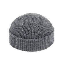 Sterling Short Dome™ Wool Beanie Thick Ribbed Knit Cap For Cold Days