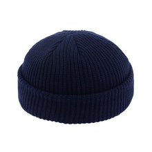 Sterling Short Dome™ Wool Beanie Thick Ribbed Knit Cap For Cold Days