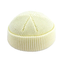 Sterling Short Dome™ Wool Beanie Thick Ribbed Knit Cap For Cold Days