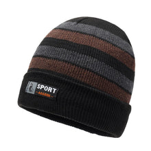 Sterling Striped Beanie™ Ear Cover Soft Knit Fit