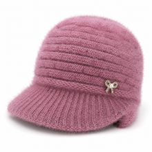 Sterling™ Fleece Lined Knit Visor Cap with Soft Duckbill Brim