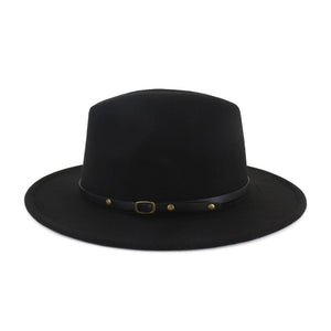 Sterling Aurelia™ Color-Trim Wool-Felt Fedora