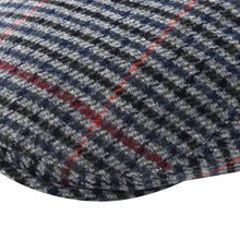 Sterling Herringbone™ Cheesecutter Flat Cap Polyester Curved Brim
