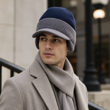 Sterling Thermal Knit Baseball Cap With Fleece Ear Flaps