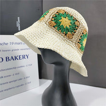 Sterling Elegant Folded™ Floral Straw Bucket Hat