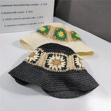 Sterling Elegant Folded™ Floral Straw Bucket Hat