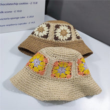 Sterling Elegant Folded™ Floral Straw Bucket Hat