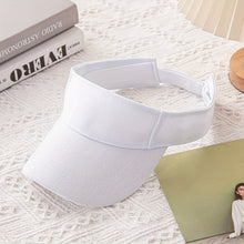 Sterling Open Top Sunshade Cap™ Curved Woven Fabric Visor
